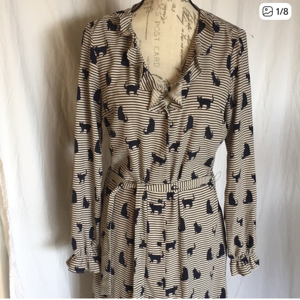 NWT Cat Print Dress😸